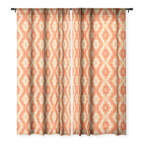 Wagner Campelo Fragmented Mirror 4 Sheer Window Curtain