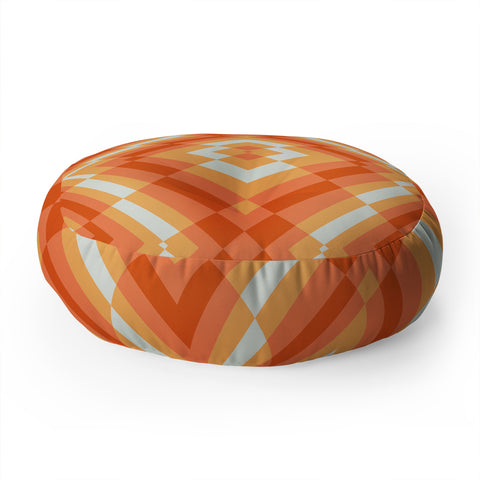 Wagner Campelo Fragmented Mirror 4 Floor Pillow Round