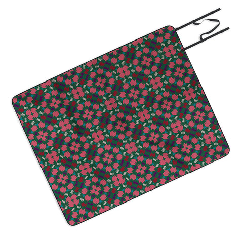 Wagner Campelo FREE NOMADIC CORAL Picnic Blanket
