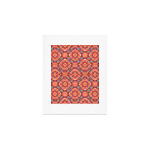 Wagner Campelo FREE NOMADIC REDDISH Art Print