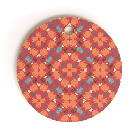 Wagner Campelo FREE NOMADIC REDDISH Cutting Board Round