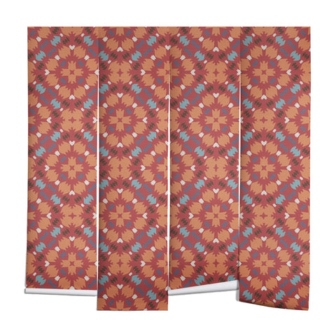 Wagner Campelo FREE NOMADIC REDDISH Wall Mural