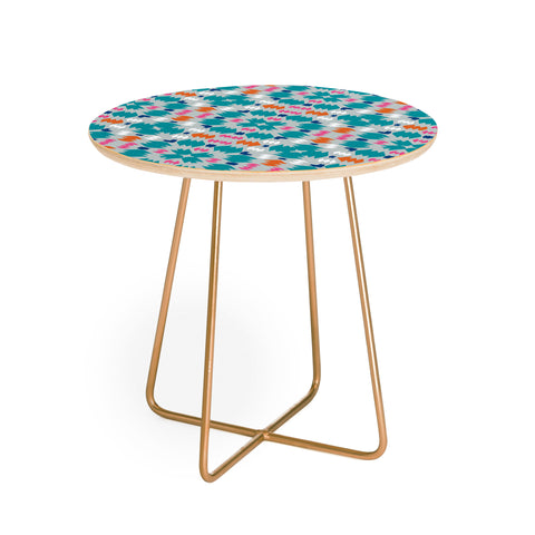 Wagner Campelo FREE NOMADIC TEAL Round Side Table