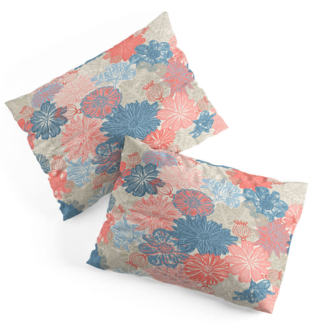 Wagner Campelo GARDEN BLOSSOMS BEIGE Pillow Shams