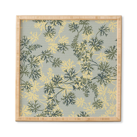 Wagner Campelo Garden Weeds 1 Framed Wall Art