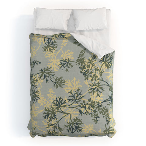 Wagner Campelo Garden Weeds 1 Duvet Cover