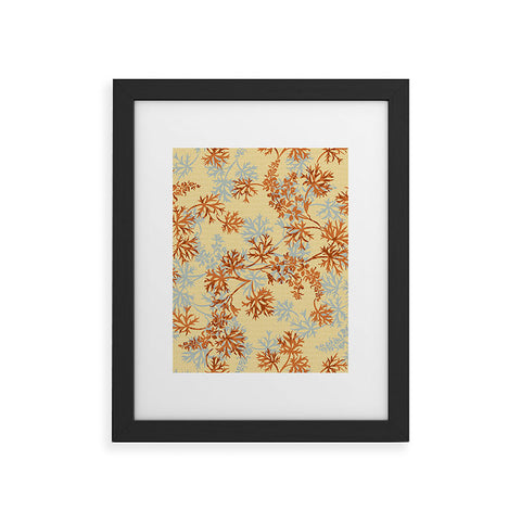 Wagner Campelo Garden Weeds 2 Framed Art Print