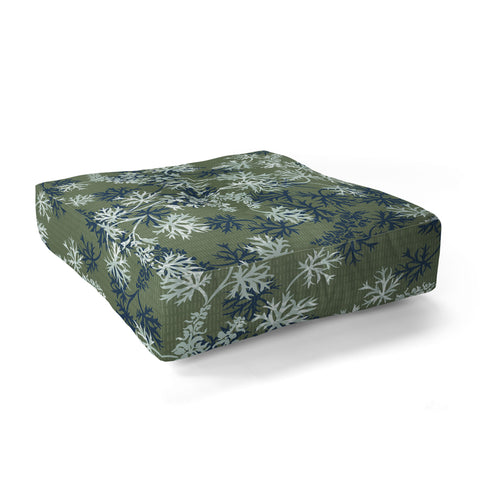 Wagner Campelo Garden Weeds 3 Floor Pillow Square