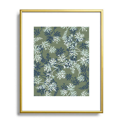 Wagner Campelo Garden Weeds 3 Metal Framed Art Print