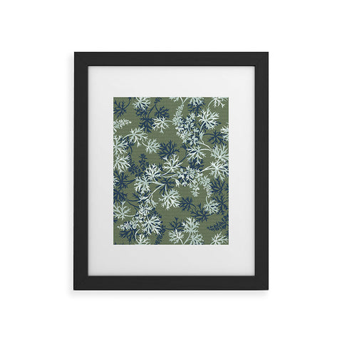 Wagner Campelo Garden Weeds 3 Framed Art Print