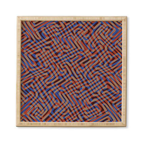 Wagner Campelo Intersect 3 Framed Wall Art