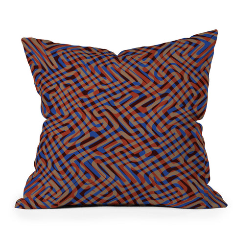 Wagner Campelo Intersect 3 Throw Pillow