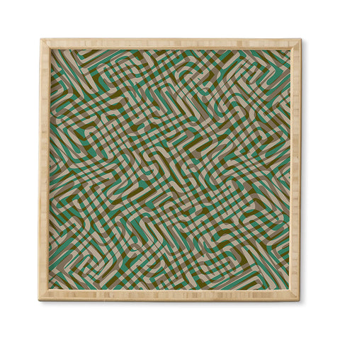 Wagner Campelo Intersect 4 Framed Wall Art