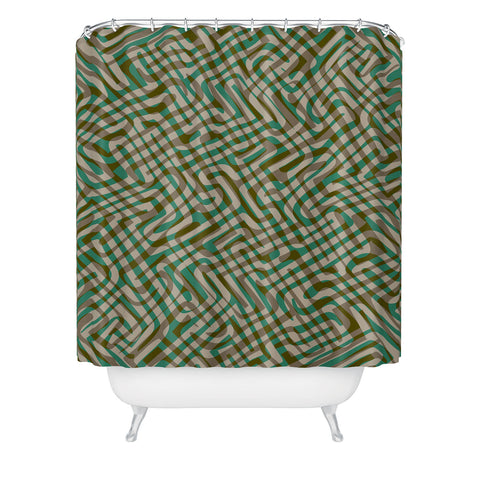 Wagner Campelo Intersect 4 Shower Curtain