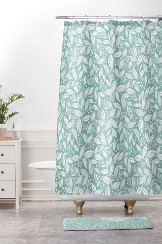 Wagner Campelo Leafruits 2 Shower Curtain And Mat