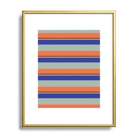 Wagner Campelo Listras 1 Metal Framed Art Print