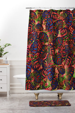 Wagner Campelo Makoyana 1 Shower Curtain And Mat