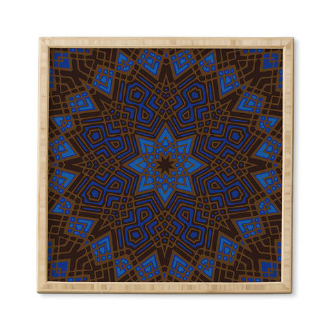 Wagner Campelo Mandala 1 Framed Wall Art