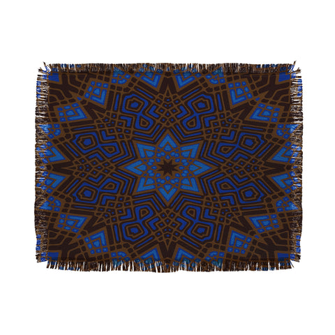 Wagner Campelo Mandala 1 Throw Blanket