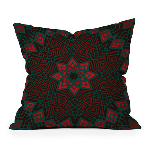 Wagner Campelo Mandala 2 Throw Pillow