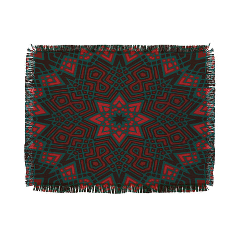 Wagner Campelo Mandala 2 Throw Blanket