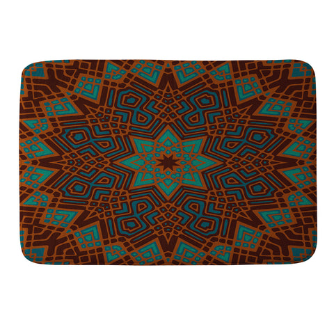 Wagner Campelo Mandala 3 Memory Foam Bath Mat