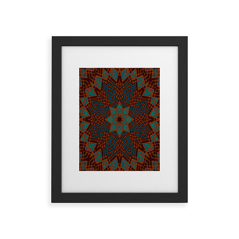 Wagner Campelo Mandala 3 Framed Art Print