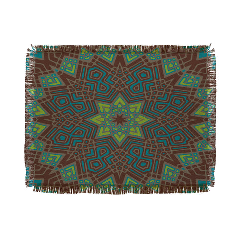 Wagner Campelo Mandala 5 Throw Blanket