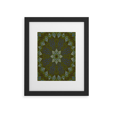 Wagner Campelo Mandala 6 Framed Art Print