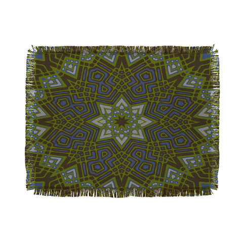 Wagner Campelo Mandala 6 Throw Blanket