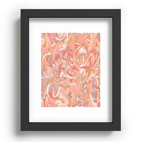 Wagner Campelo MARBLE WAVES PARISIAN Recessed Framing Rectangle