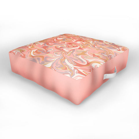 Wagner Campelo MARBLE WAVES PARISIAN Outdoor Floor Cushion