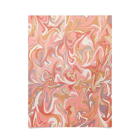 Wagner Campelo MARBLE WAVES PARISIAN Poster