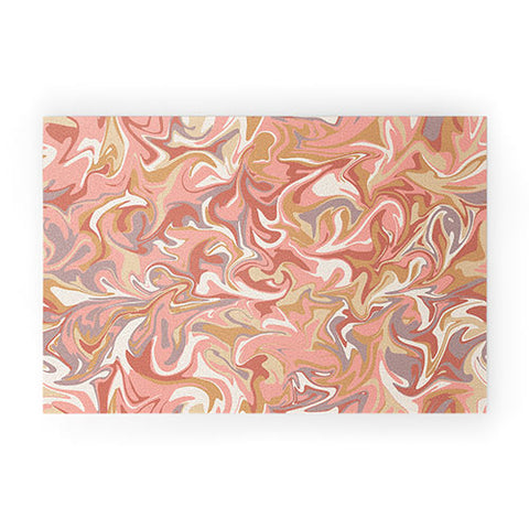 Wagner Campelo MARBLE WAVES PARISIAN Welcome Mat