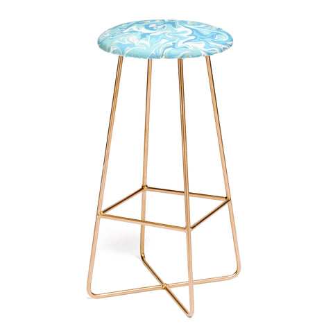 Wagner Campelo MARBLE WAVES SERENITY Bar Stool