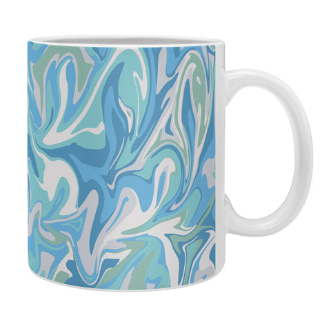 Wagner Campelo MARBLE WAVES SERENITY Coffee Mug