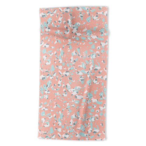 Wagner Campelo MARMORITE CLAMSHELL Beach Towel