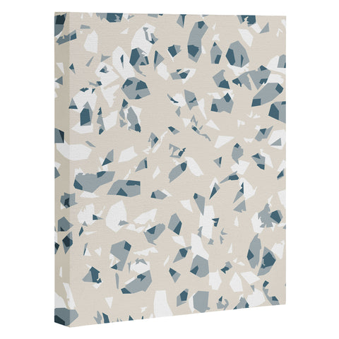 Wagner Campelo MARMORITE LINEN Art Canvas