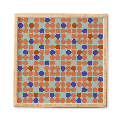 Wagner Campelo MIssing Dots 1 Framed Wall Art