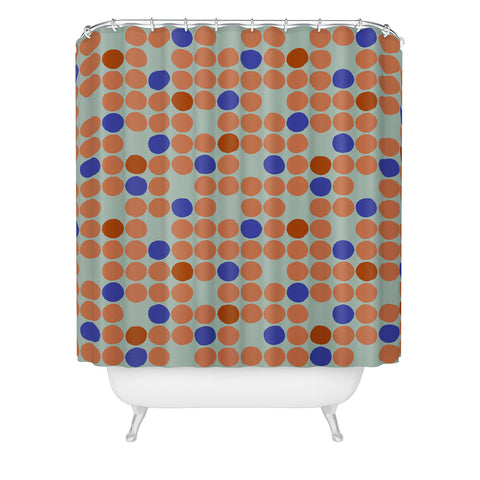 Wagner Campelo MIssing Dots 1 Shower Curtain