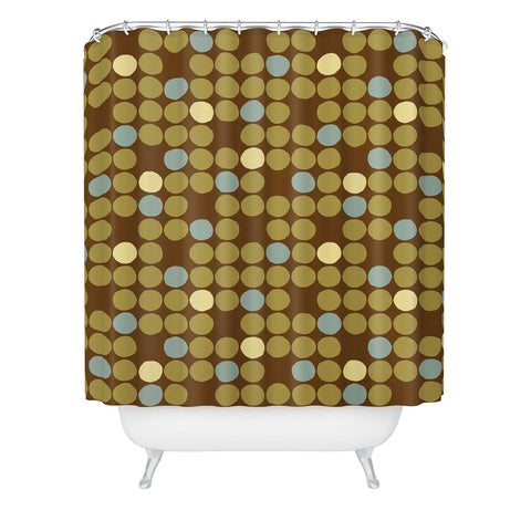 Wagner Campelo MIssing Dots 2 Shower Curtain