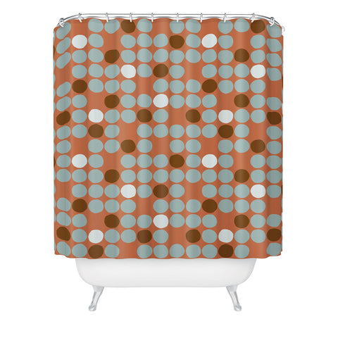 Wagner Campelo MIssing Dots 3 Shower Curtain