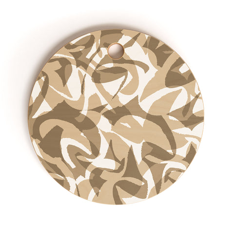 Wagner Campelo NORDICO Beige Cutting Board Round