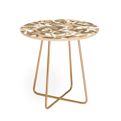 Wagner Campelo NORDICO Beige Round Side Table