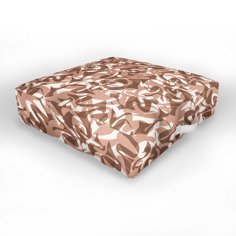 Wagner Campelo NORDICO Brown Outdoor Floor Cushion