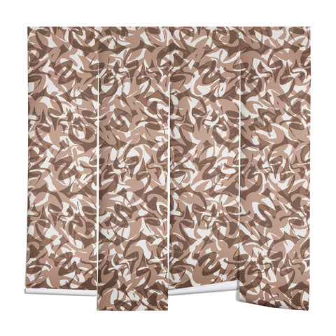 Wagner Campelo NORDICO Brown Wall Mural