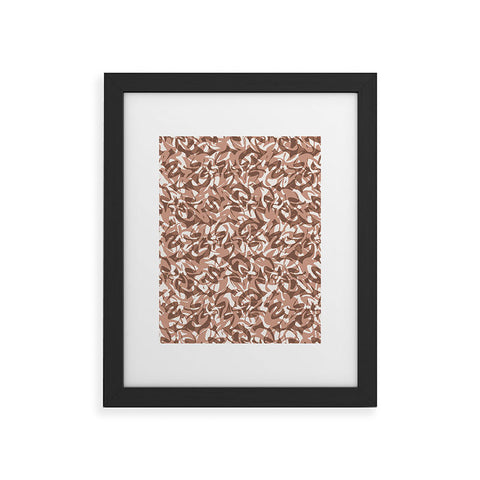 Wagner Campelo NORDICO Brown Framed Art Print