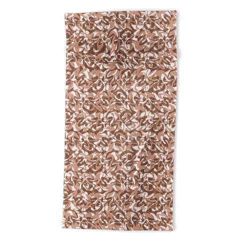 Wagner Campelo NORDICO Brown Beach Towel