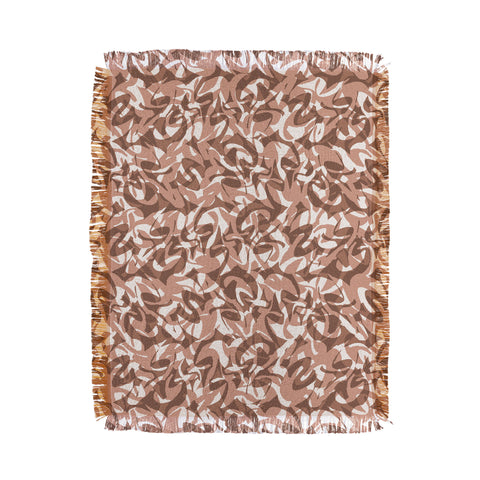 Wagner Campelo NORDICO Brown Throw Blanket