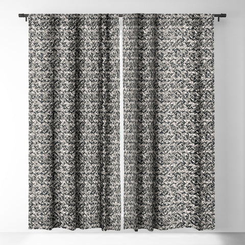 Wagner Campelo NORDICO Gray Blackout Window Curtain
